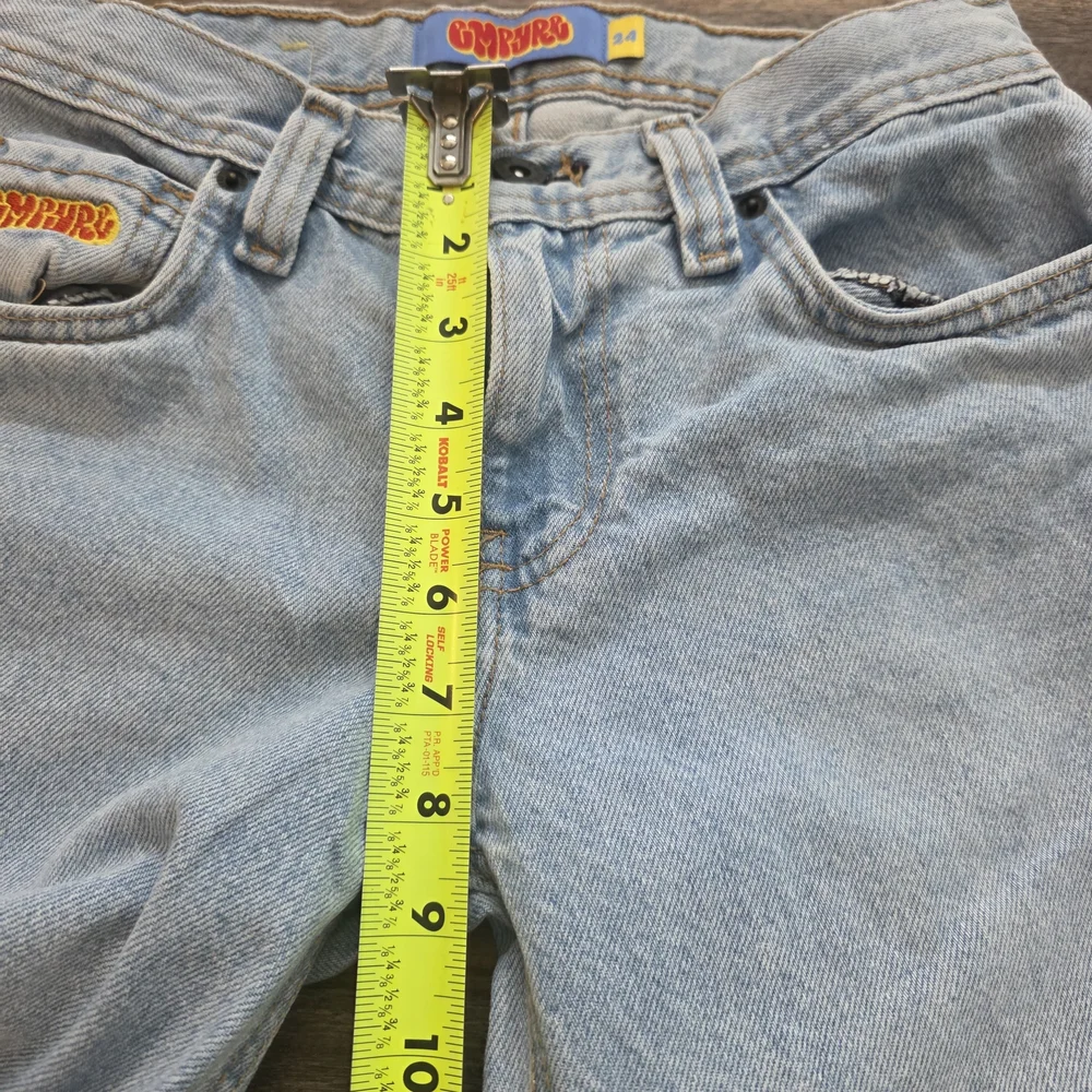 Empyre Light Blue Straight Leg Jeans - Picture 7 of 11